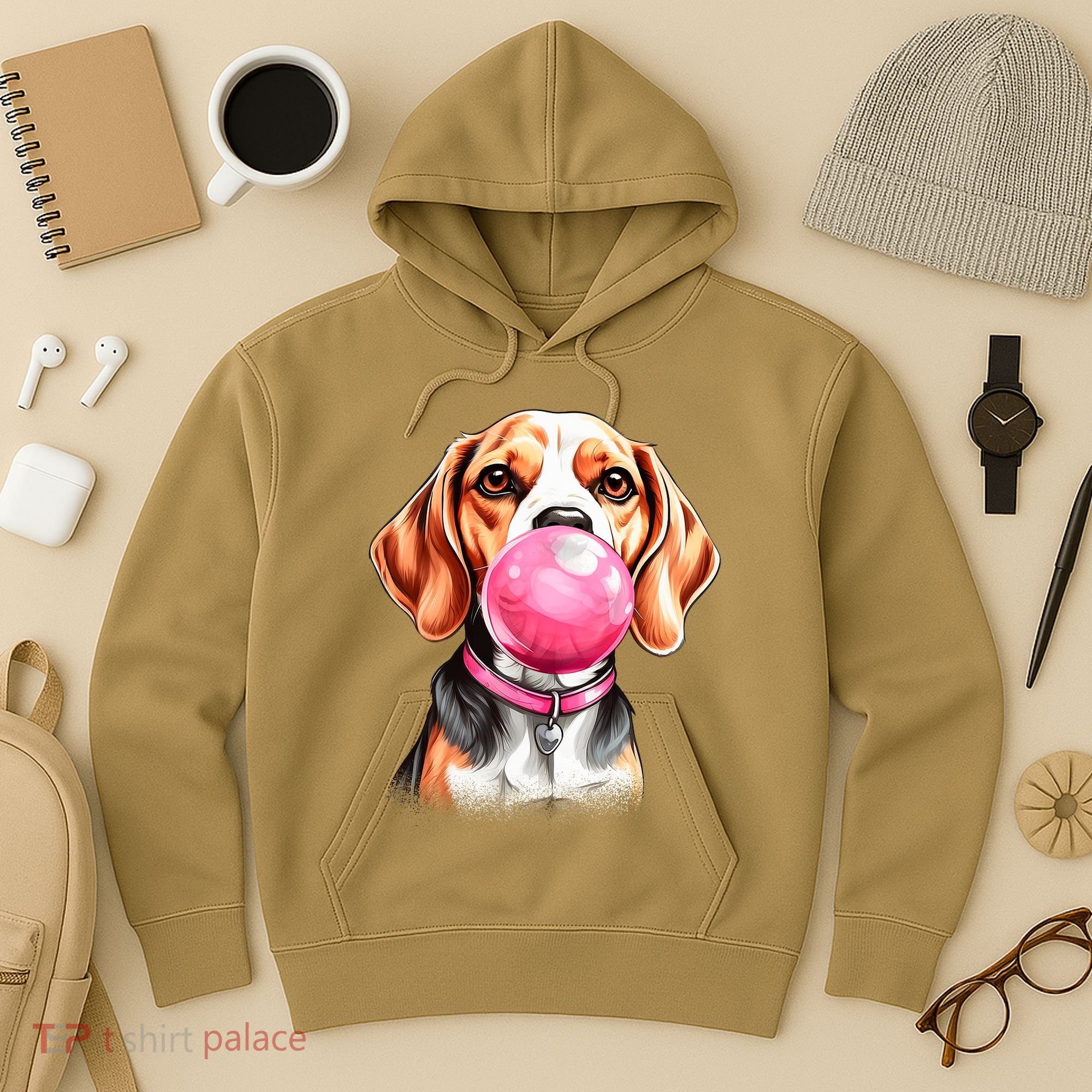 Beagle Bubblegum Hoodie