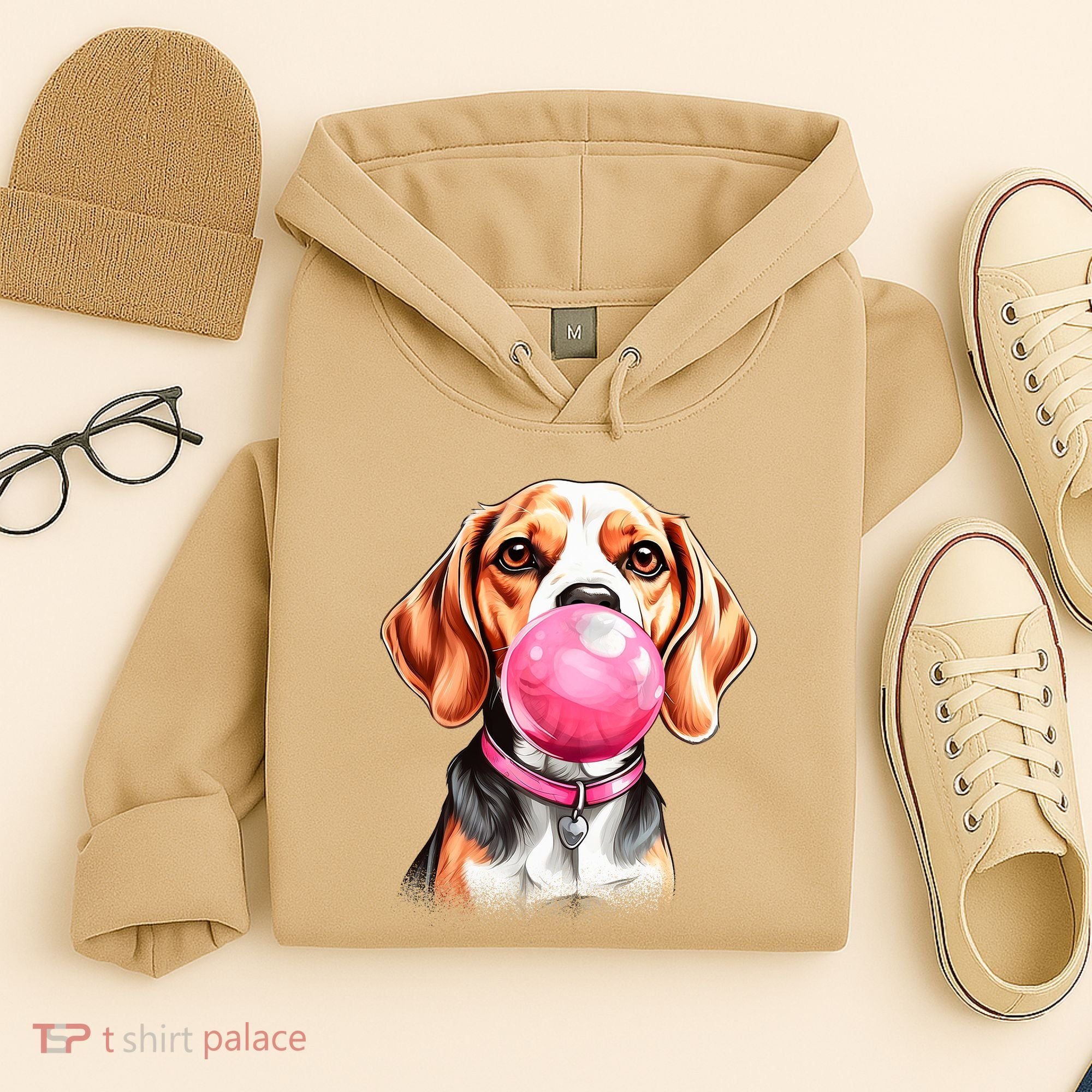 Beagle Bubblegum Hoodie