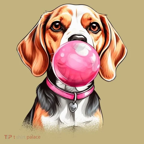Beagle Bubblegum Polo
