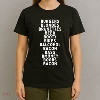 Beers Burgers Blondes T-Shirt thumb 4