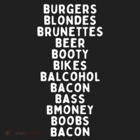 Beers Burgers Blondes Hat thumb 2