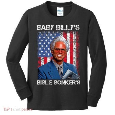 Baby Billy's Bible Bonker Kids Long Sleeve Shirt