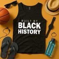 Built By Black History African American Pride Tank Top thumb 4