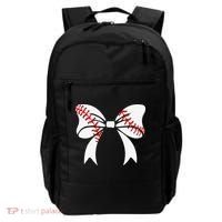 Baseball Bow Baseball Mom Mothers Day Women Baseball Mama Backpack thumb 0