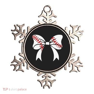 Baseball Bow Baseball Mom Mothers Day Women Baseball Mama Ornament