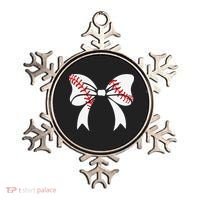 Baseball Bow Baseball Mom Mothers Day Women Baseball Mama Ornament thumb 0