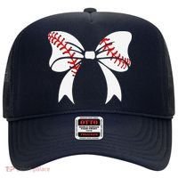 Baseball Bow Baseball Mom Mothers Day Women Baseball Mama Hat thumb 0
