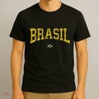 Brazil Brasil Brazilian Flag Green T-Shirt thumb 3