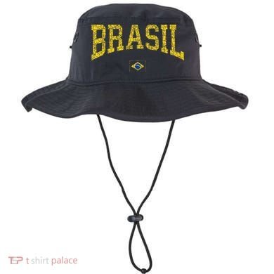 Brazil Brasil Brazilian Flag Green Bucket Hat