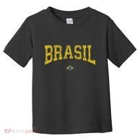 Brazil Brasil Brazilian Flag Green Toddler T-Shirt thumb 0