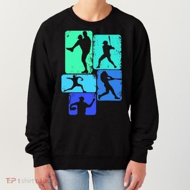 Baseball Batter Women's Sweatshirt