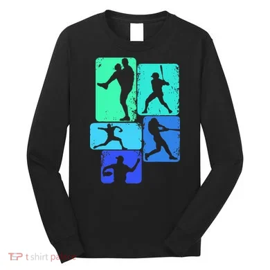 Baseball Batter Long Sleeve Shirt
