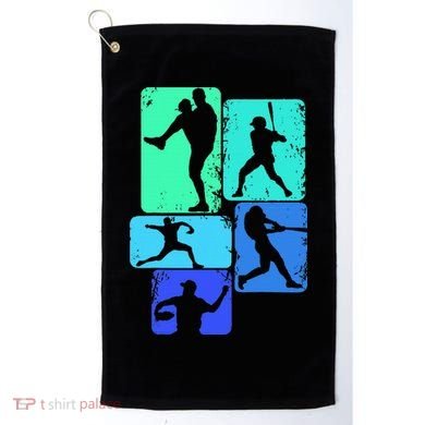 Baseball Batter Golf Towel