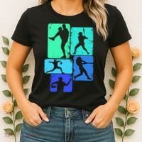Baseball Batter Women's T-Shirt thumb 2