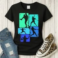 Baseball Batter Women's T-Shirt thumb 3