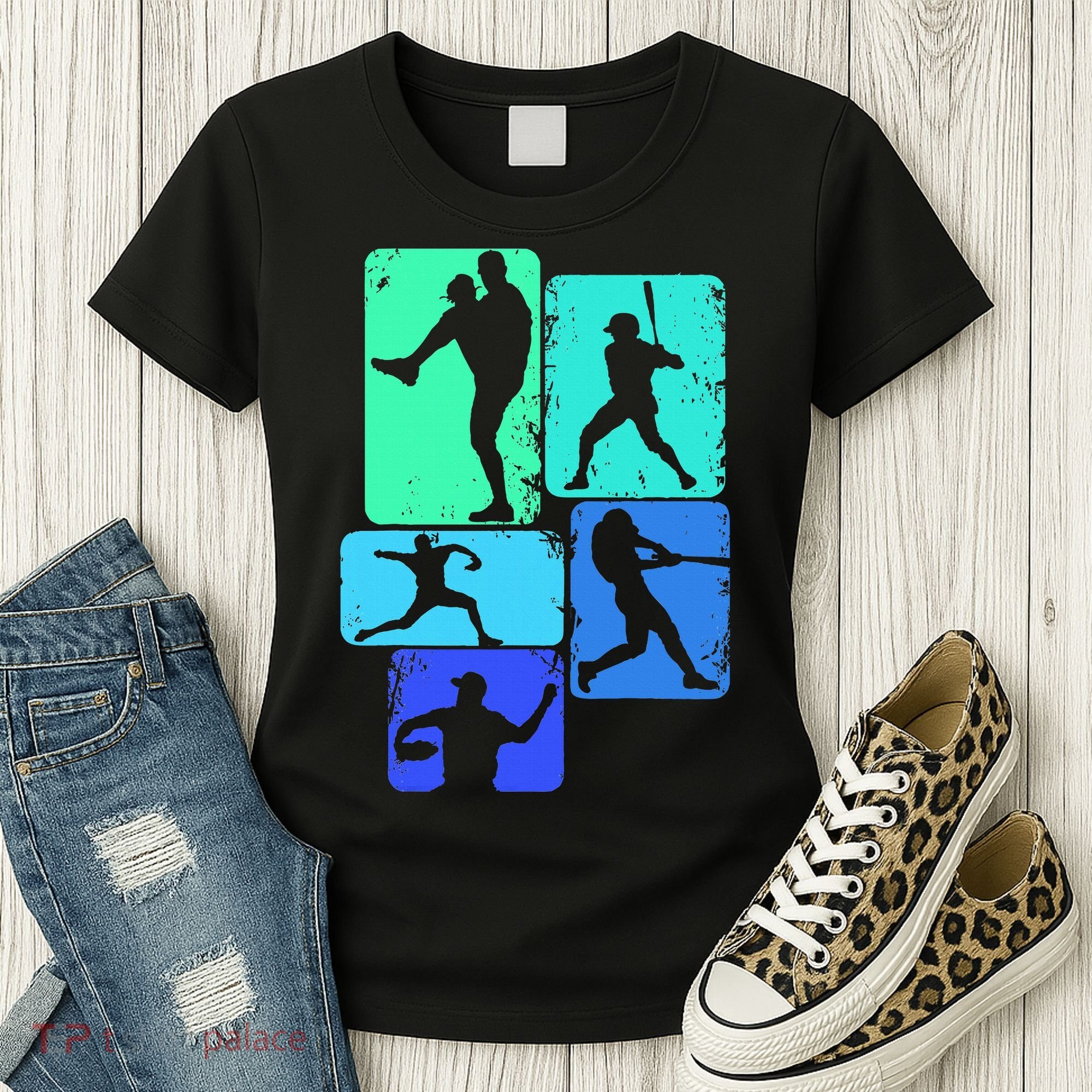 Baseball Batter Women's T-Shirt