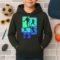 Baseball Batter Kids Hoodie thumb 2