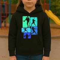 Baseball Batter Kids Hoodie thumb 3