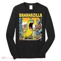 Bananazilla Banana Baseball Monster Bananas Long Sleeve Shirt thumb 0