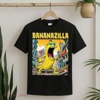 Bananazilla Banana Baseball Monster Bananas T-Shirt thumb 2