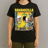 Bananazilla Banana Baseball Monster Bananas T-Shirt thumb 4