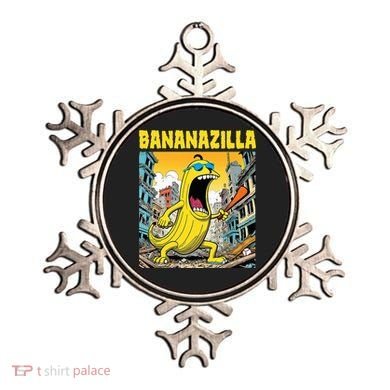 Bananazilla Banana Baseball Monster Bananas Ornament