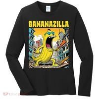 Bananazilla Banana Baseball Monster Bananas Women's Long Sleeve Shirt thumb 0