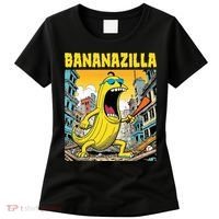 Bananazilla Banana Baseball Monster Bananas Women's T-Shirt thumb 0