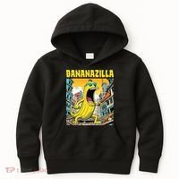 Bananazilla Banana Baseball Monster Bananas Kids Hoodie thumb 0