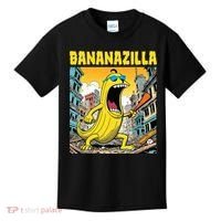 Bananazilla Banana Baseball Monster Bananas Kids T-Shirt thumb 0