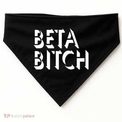 Beta Bitch USA-Made Doggie Bandana
