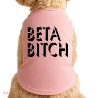 Beta Bitch Doggie Tank thumb 0