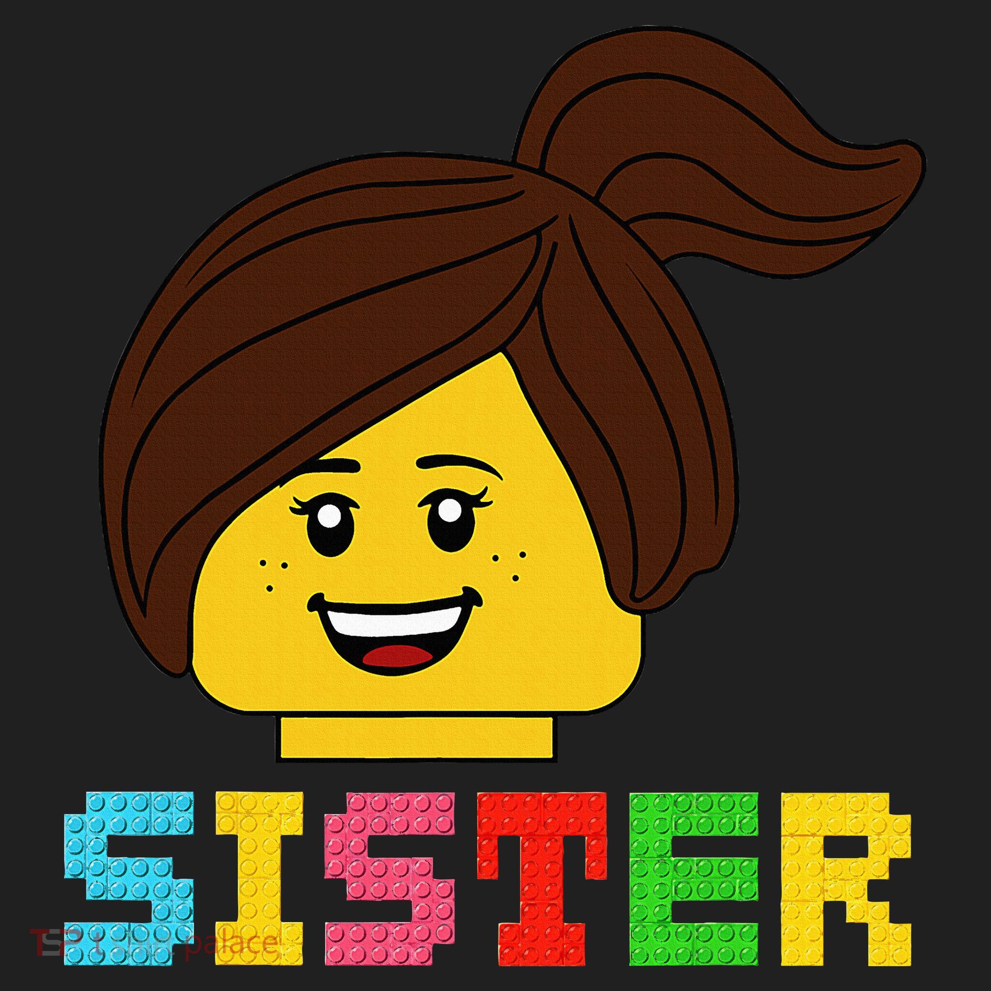 Building Bricks Blocks Sister Master Builder Family Matching Beanie