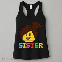 Building Bricks Blocks Sister Master Builder Family Matching Women's Tank Top thumb 3