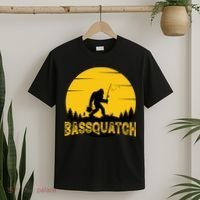 Bassquatch Bigfoot Bass Fishing T-Shirt thumb 2