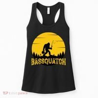 Bassquatch Bigfoot Bass Fishing Women's Tank Top thumb 0