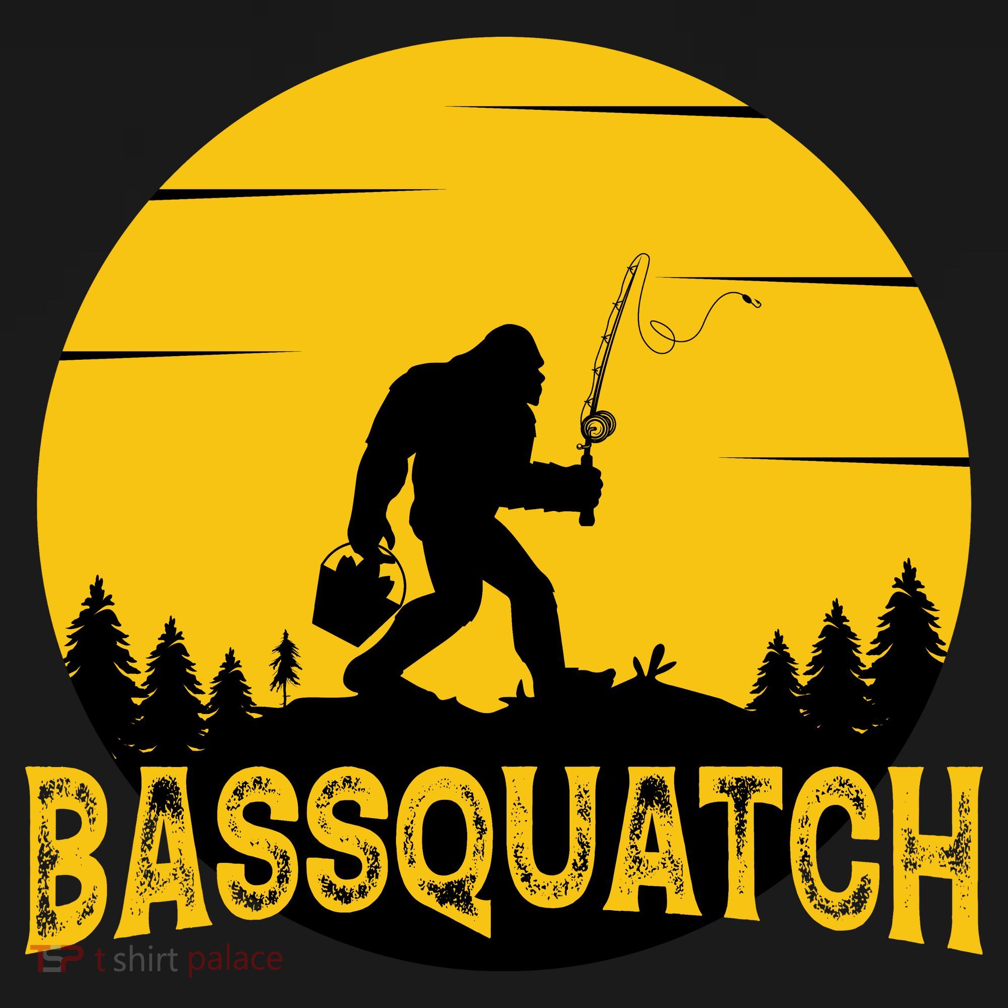 Bassquatch Bigfoot Bass Fishing Women's Tank Top