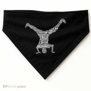 Breakdance Breakdancer Breakdancing USA-Made Doggie Bandana