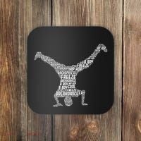 Breakdance Breakdancer Breakdancing Coaster thumb 0