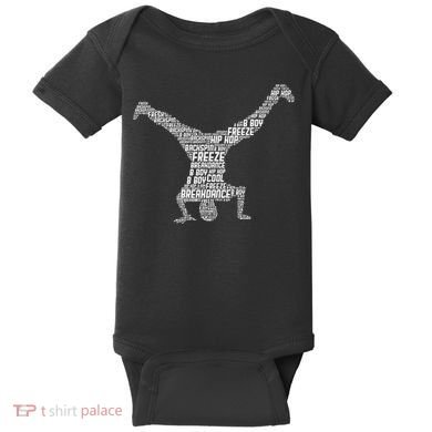 Breakdance Breakdancer Breakdancing Baby Bodysuit