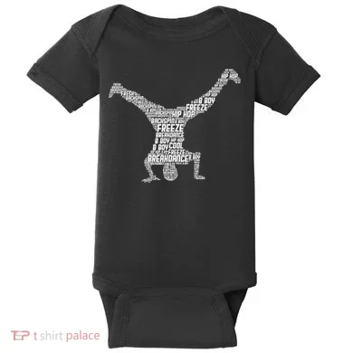 Breakdance Breakdancer Breakdancing Baby Bodysuit