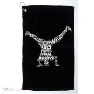 Breakdance Breakdancer Breakdancing Golf Towel