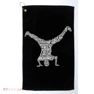Breakdance Breakdancer Breakdancing Golf Towel
