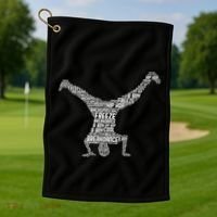 Breakdance Breakdancer Breakdancing Golf Towel thumb 1