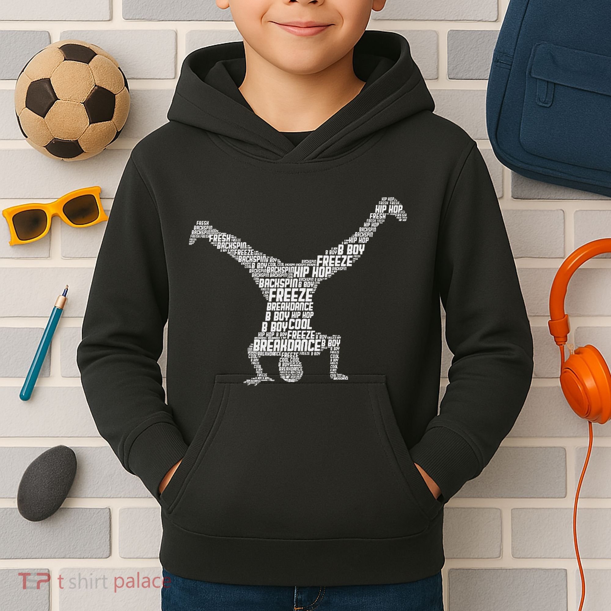 Breakdance Breakdancer Breakdancing Kids Hoodie