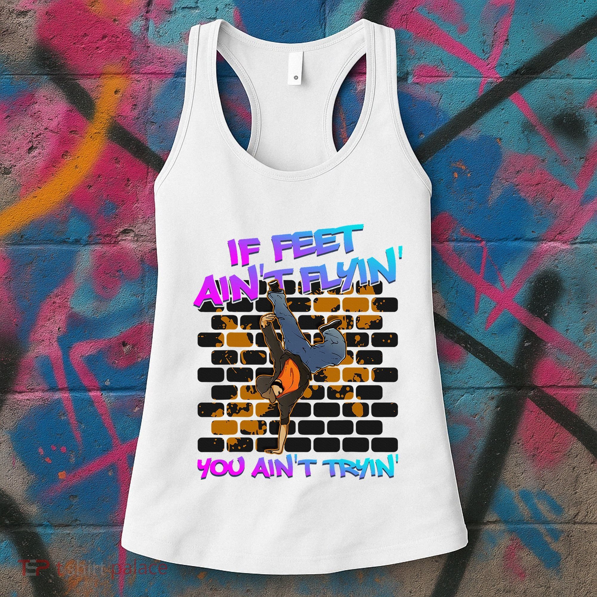 Breakdancing B Boy Hi Phop Dance Break Dancers Breakdance Women's Tank Top