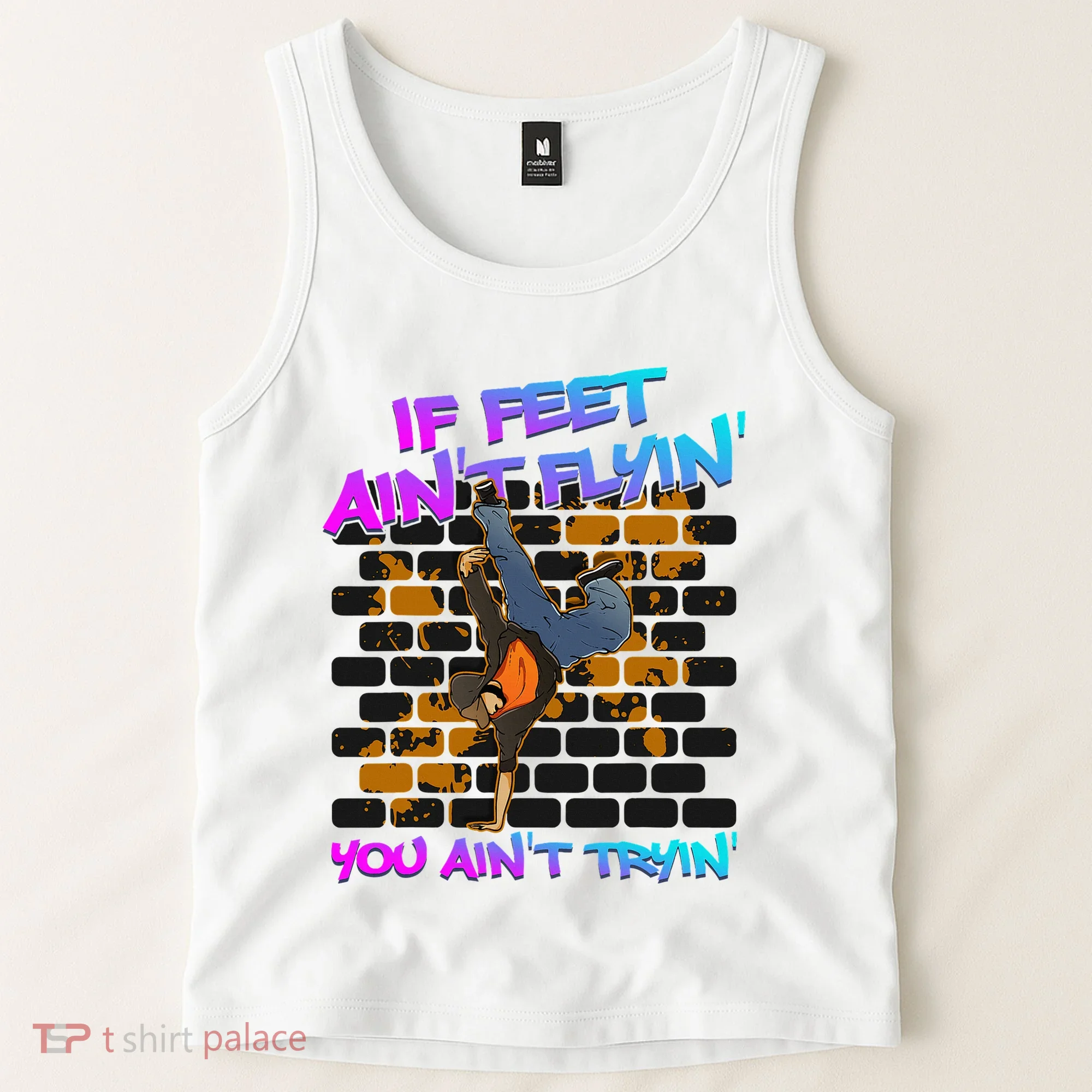 Breakdancing B Boy Hi Phop Dance Break Dancers Breakdance Tank Top