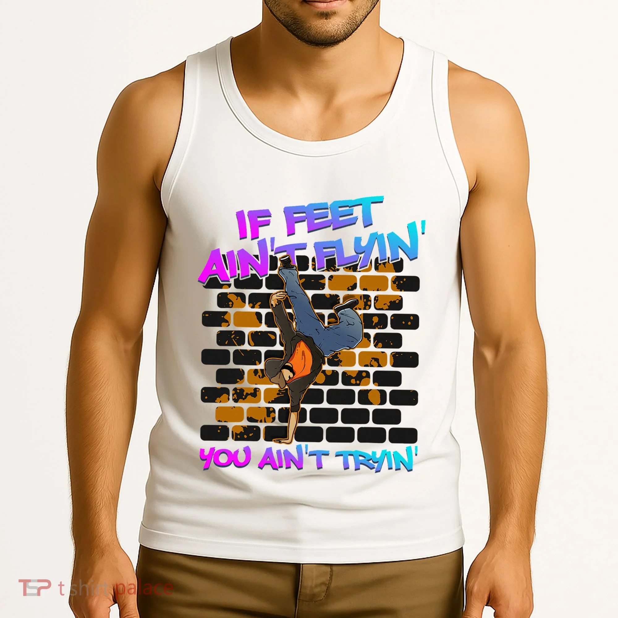 Breakdancing B Boy Hi Phop Dance Break Dancers Breakdance Tank Top