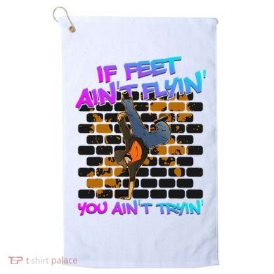 Breakdancing B Boy Hi Phop Dance Break Dancers Breakdance Golf Towel
