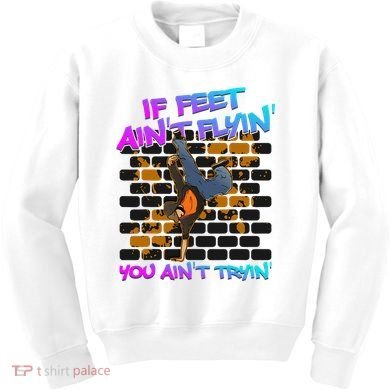 Breakdancing B Boy Hi Phop Dance Break Dancers Breakdance Kids Sweatshirt